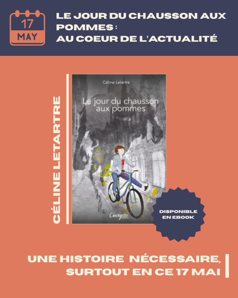 Visuel Réimpression Le jour du chausson aux pommes, un livre au coeur de l'actualité