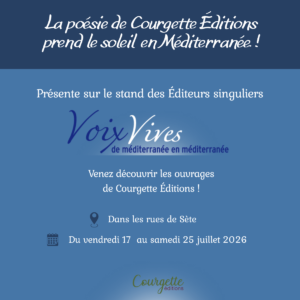 Visuel Festival Voix Vives, de méditerranée en méditerranée, à Sète